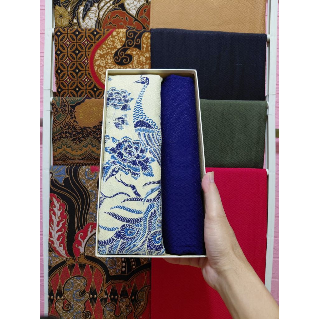 Promo Kain batik doby/Bahan batik katun/Batik cirebon/Batik semi sutra/Batik tulis/Setelan batik