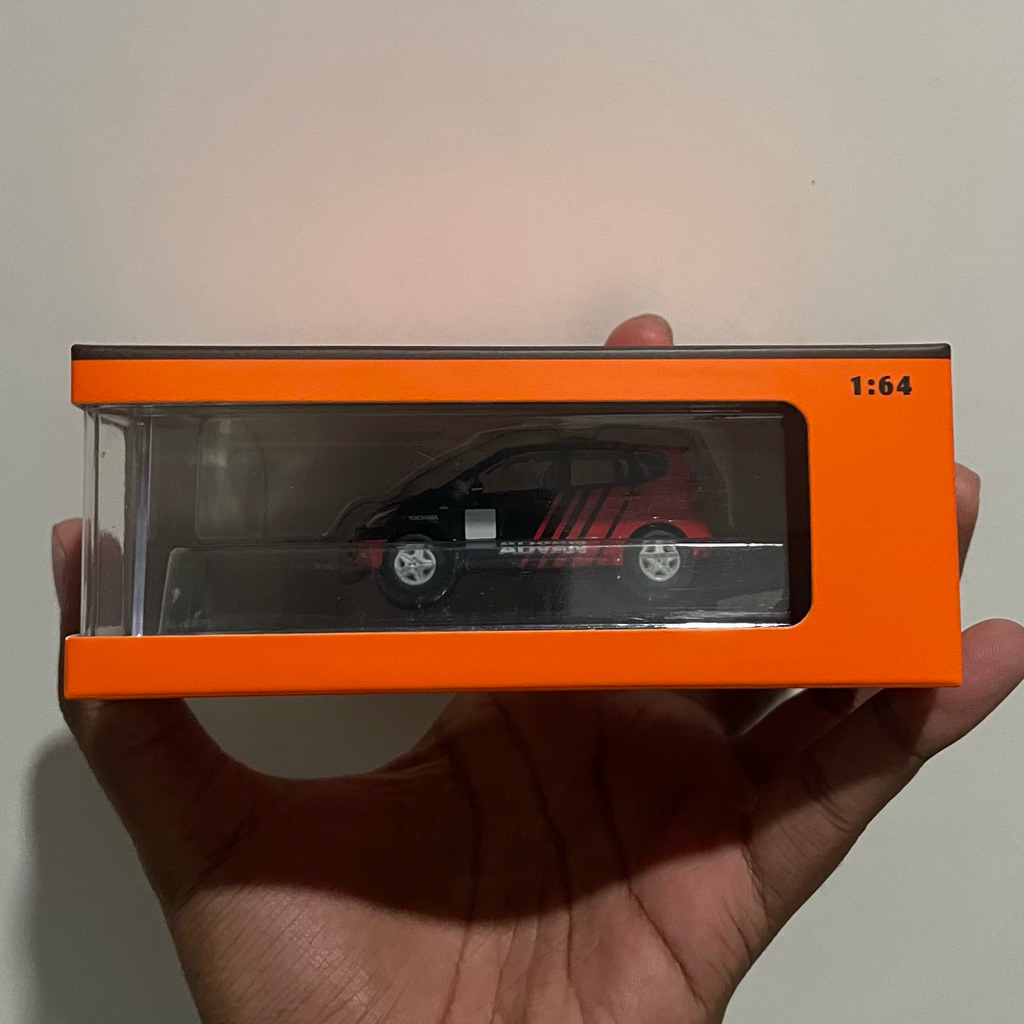 GCD Diecast Model Skala 64 Honda Jazz Fit GD3 Advan Edition Unsealed