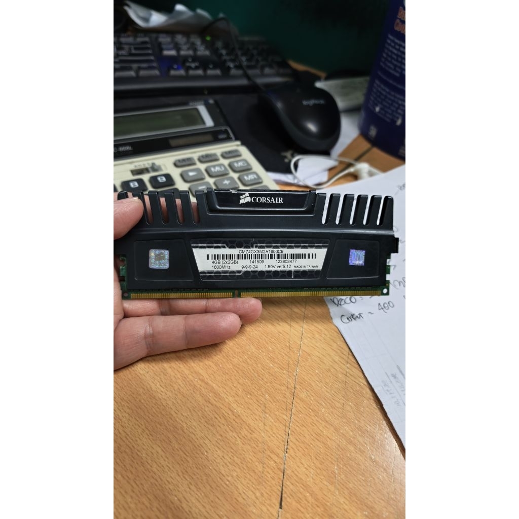 Ram Corsair DDR3 4Giga Bekas