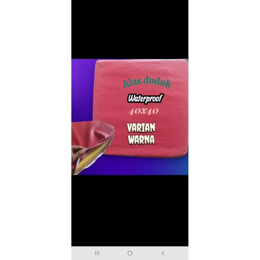 Alas duduk waterproof, alas duduk kursi,tempat duduk lantai