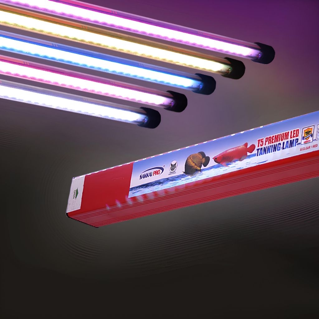 SAKKAI PRO LED SUPER RED LAMP TANNING ARWANA DAN SEGALA JENIS IKAN TERDAPAT 5COLOUR (RED, BLUE, WHIT