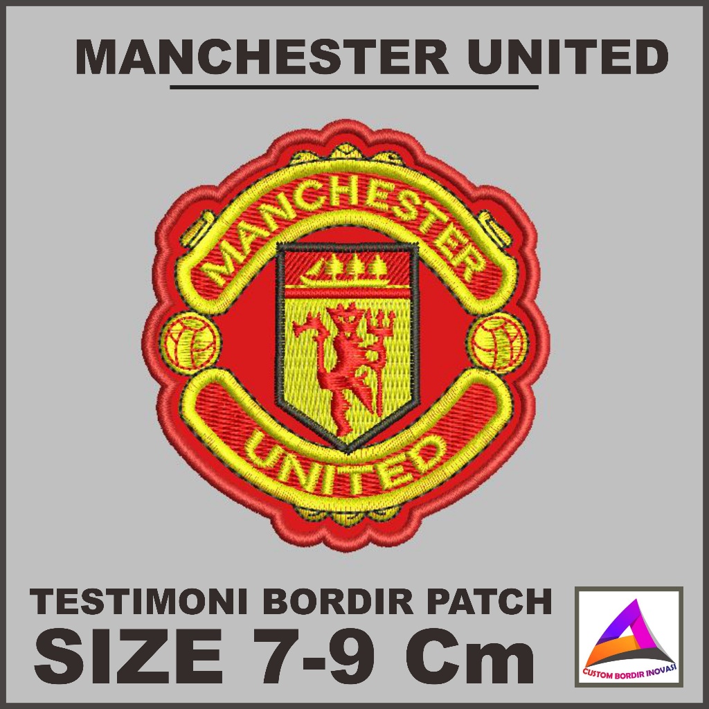 EMBLEM PATCH MANCHESTER UNITED TESTIMONI 7 - CBI