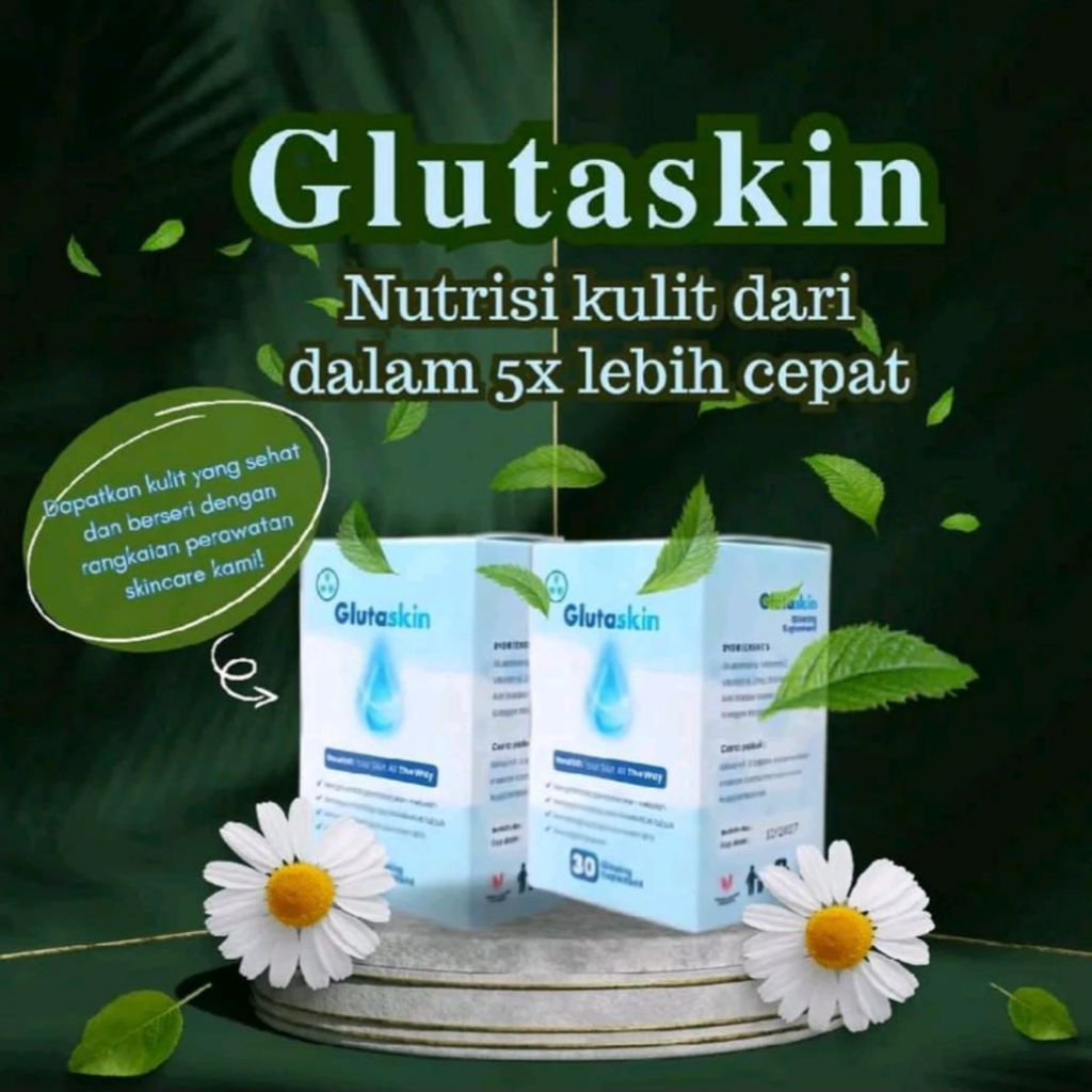 GLUTASKIN WHITENING GLUTATHIONE Pencerah Kulit Badan Pemutih Kulit