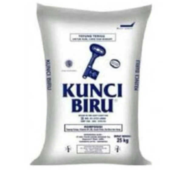 KUNCI BIRU TEPUNG TERIGU KEMASAN 25KG