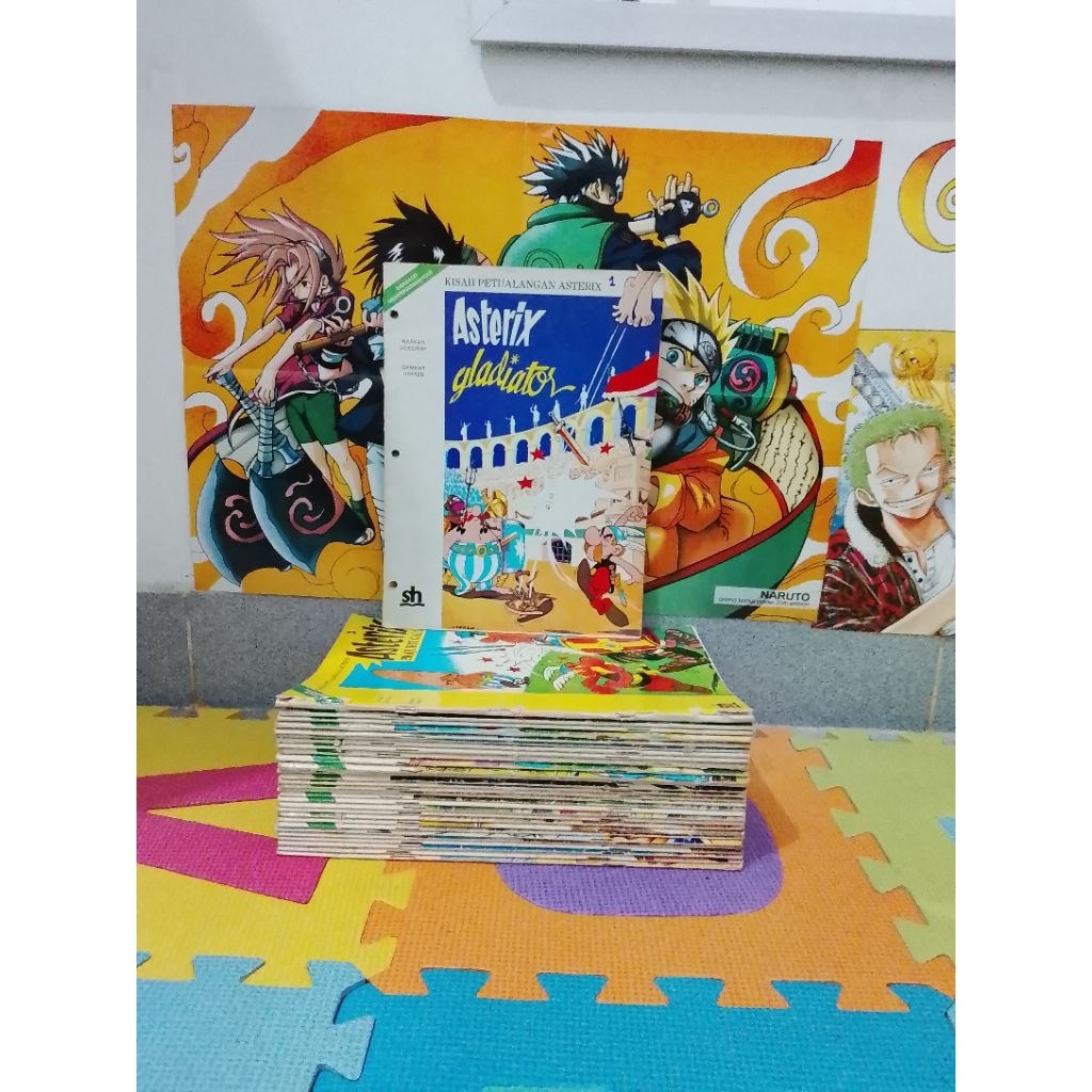 komik full set tamat kisah petualangan asterix lengkap 30 buku