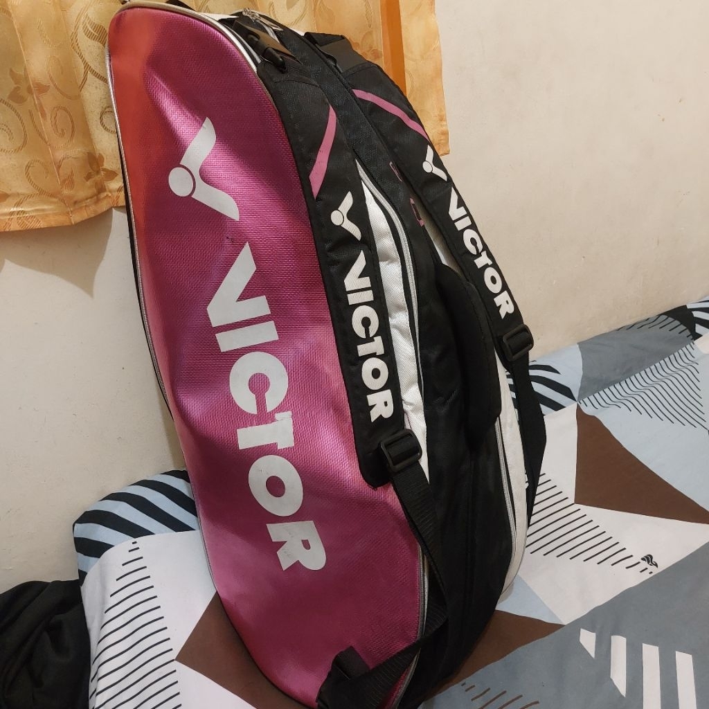 TAS RAKET VICTOR SUPREME ORIGINAL BEKAS MASIH BAGUS