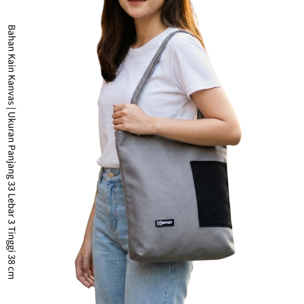 (BISA COD) Tas Tote Bag Totebag Polos MURAH BAHAN kanvas bisa grosir ready warna favorit