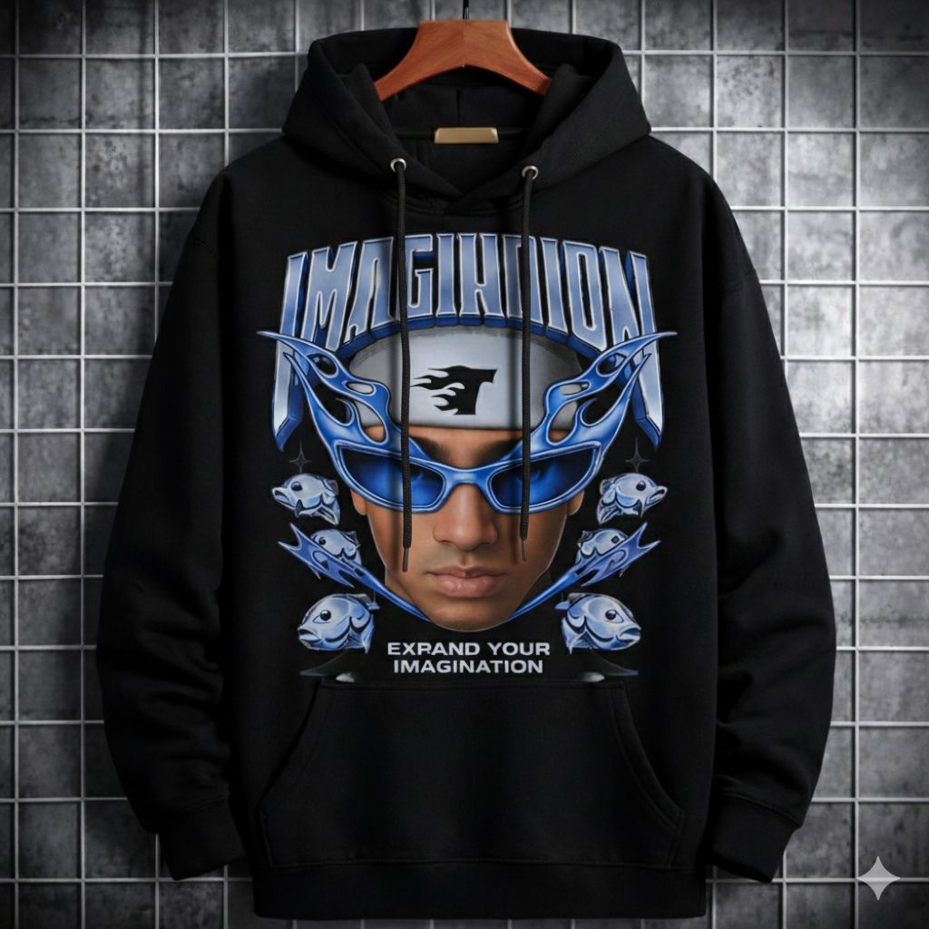 Sweatee hoodie pria wanita distro gambar depan belakang