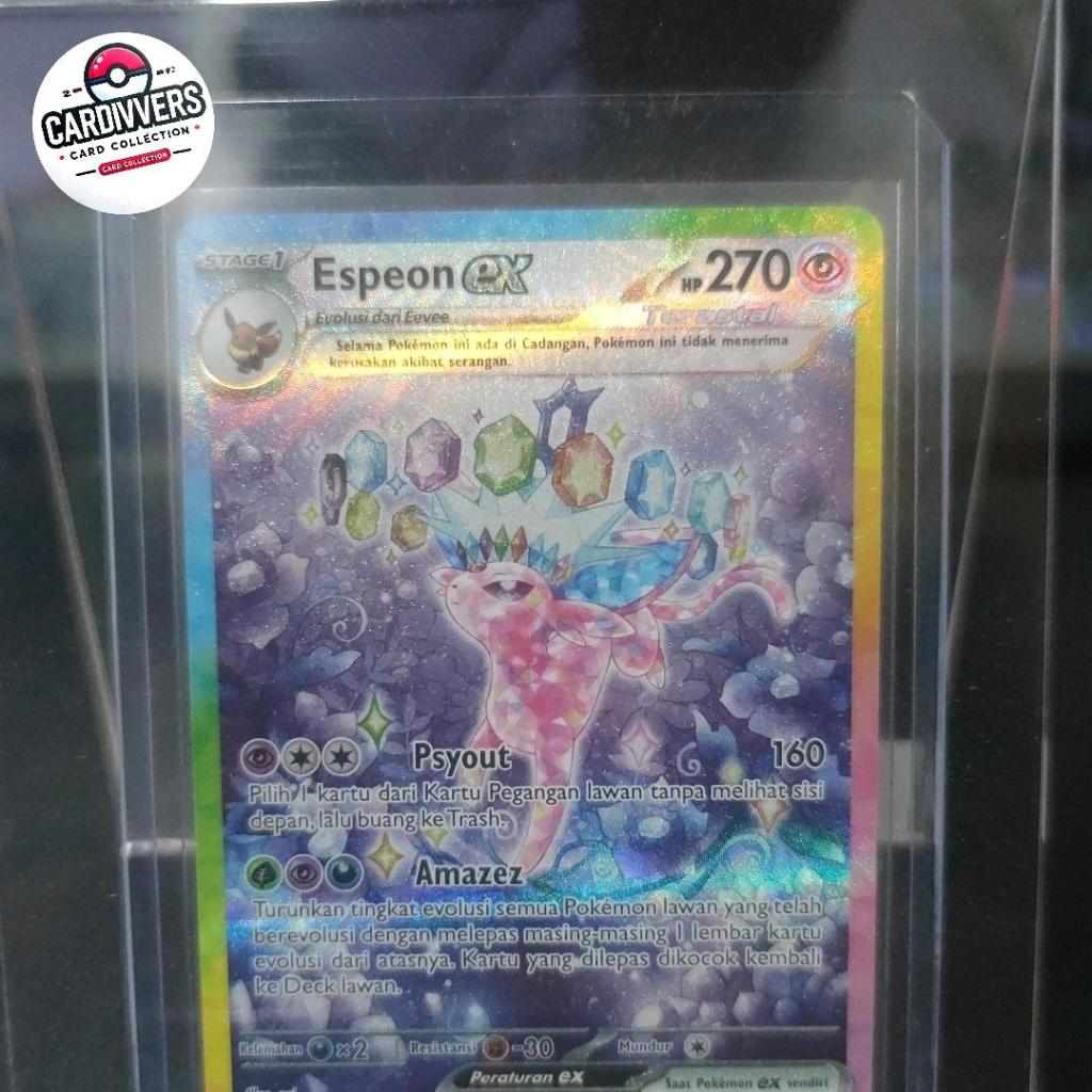 Espeon EX SAR 211/187  Terastal Festival Indonesia