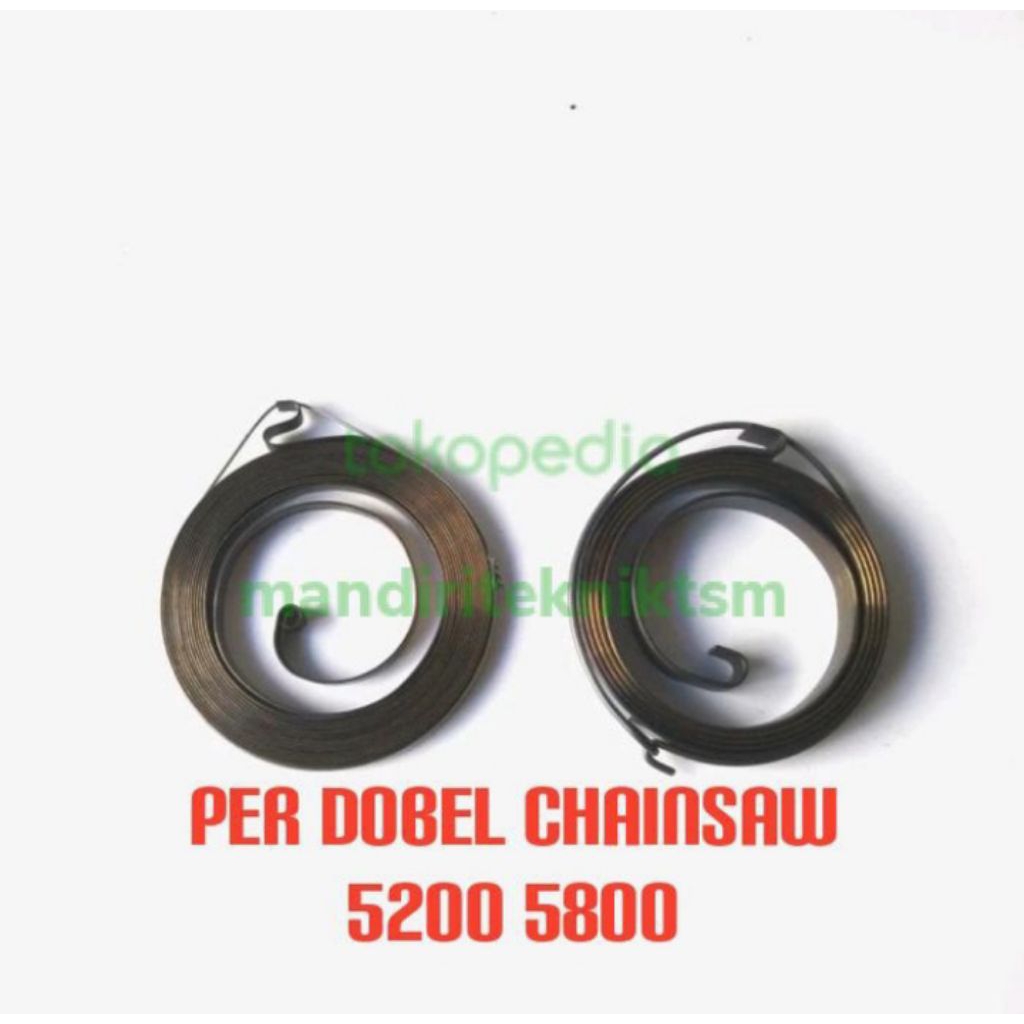 per rewind spring dobel perchainsaw 5200 5800