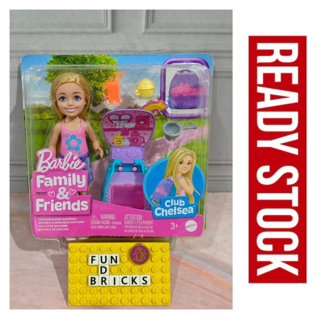 Barbie Chelsea Cupcake Baking Backpack