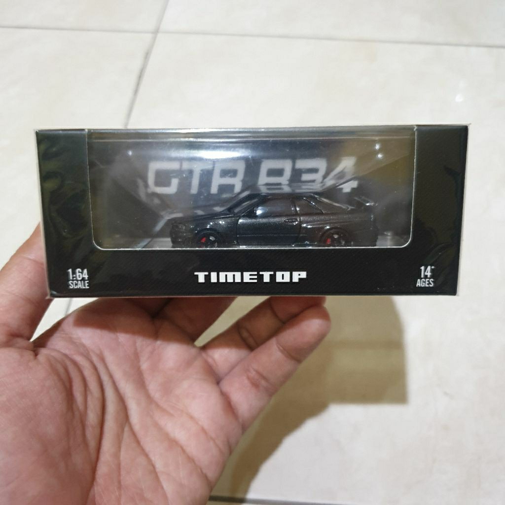 Time Top Nissan Skyline GTR R34 Full Carbon Black