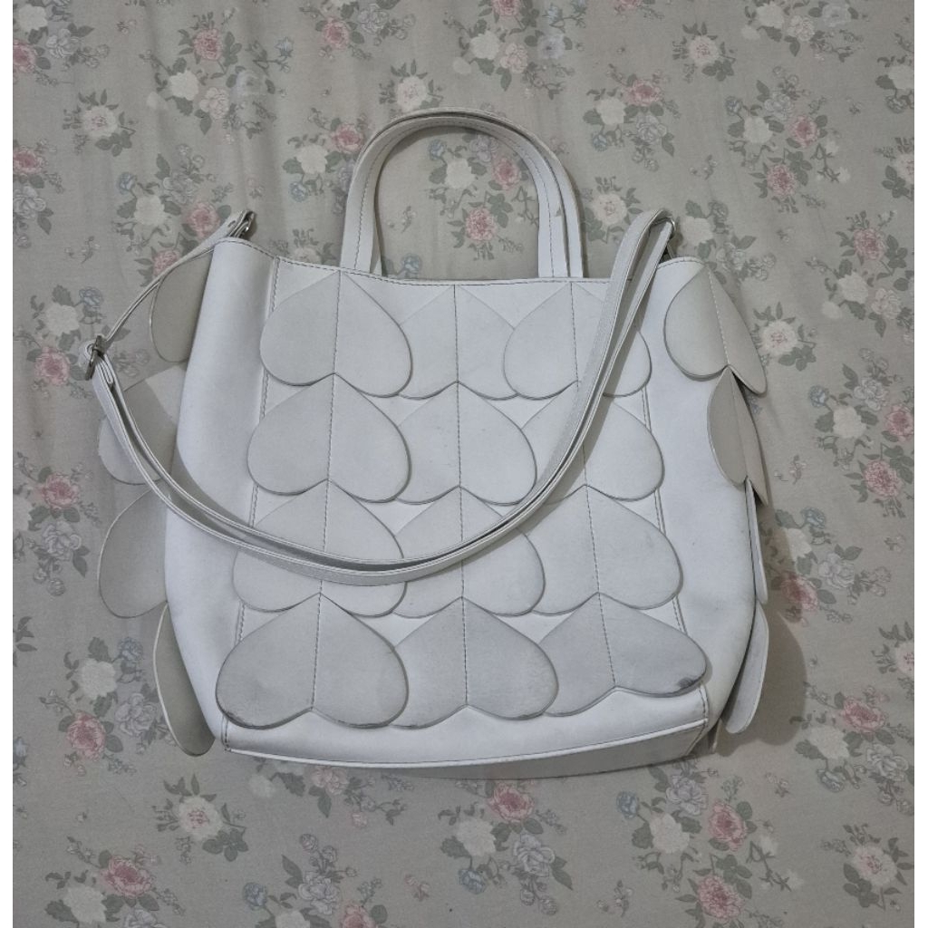 Peggy Hartanto Voyage Tote Bag in White