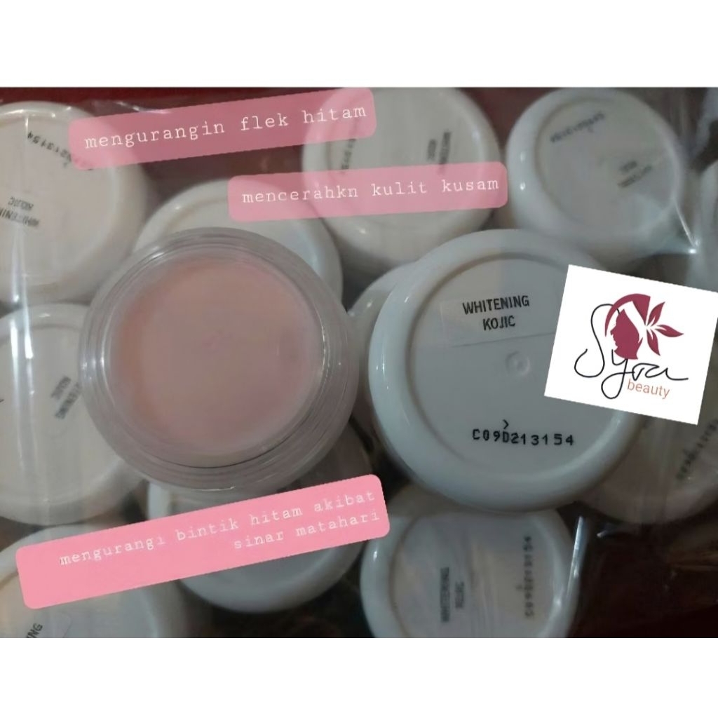 KRIM MALAM WHITENING KOJIC / NIGHT CREAM KITODERM /Original