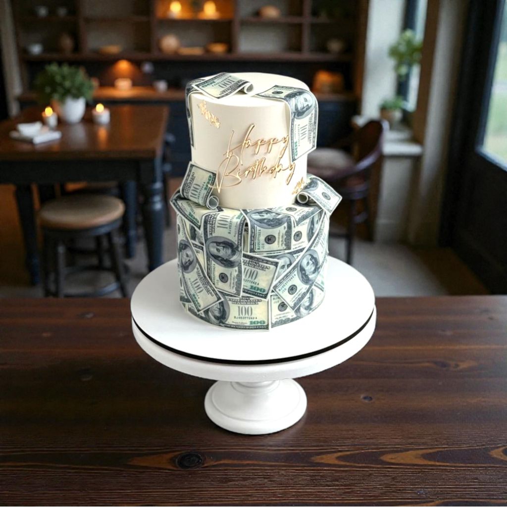 cake custom money dollar//premium cake