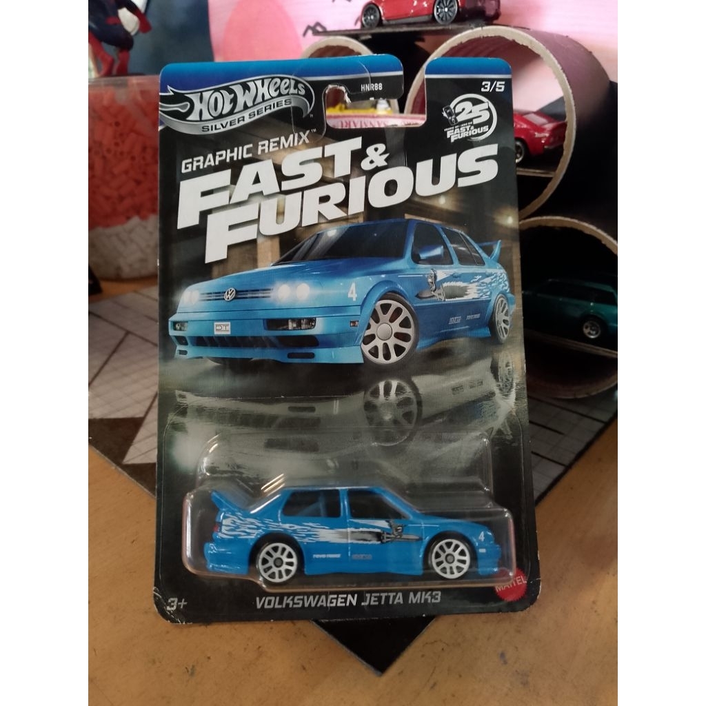 Hotwheels VW Jetta Grafhic Remix Fast and Furious