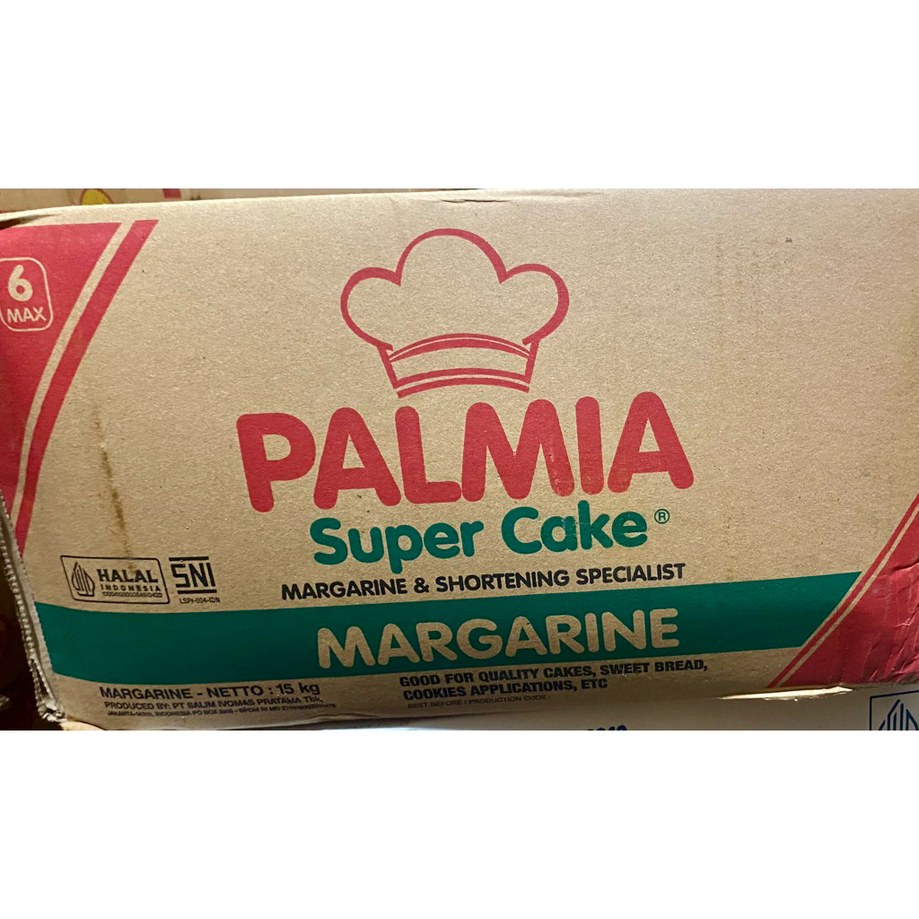 margarine palmia supercake 15kg karton dus instan kirim sameday mentega super cake palmia