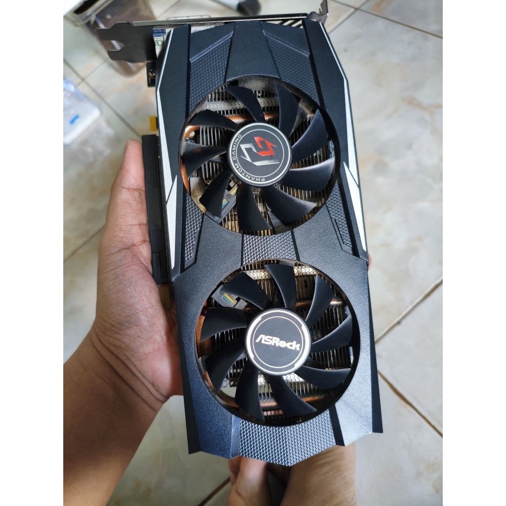 vga amd rx 570 4gb asrock (NO DISPLAY)rusak