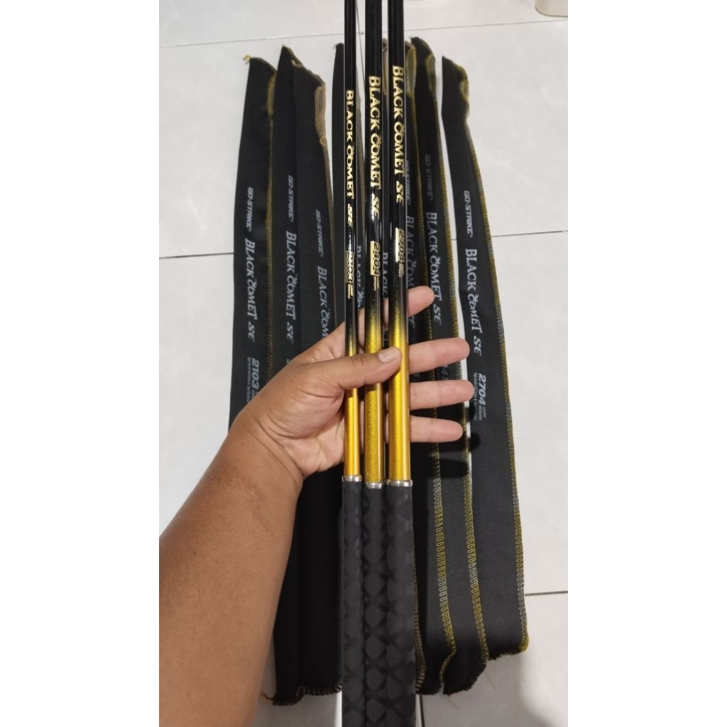 TEGEK BLACK COMET SE CARBON KAKU RINGAN