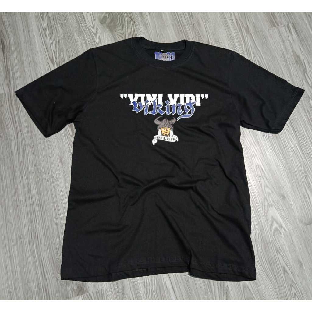 Kaos viking persib/baju viking persib club/HITAM