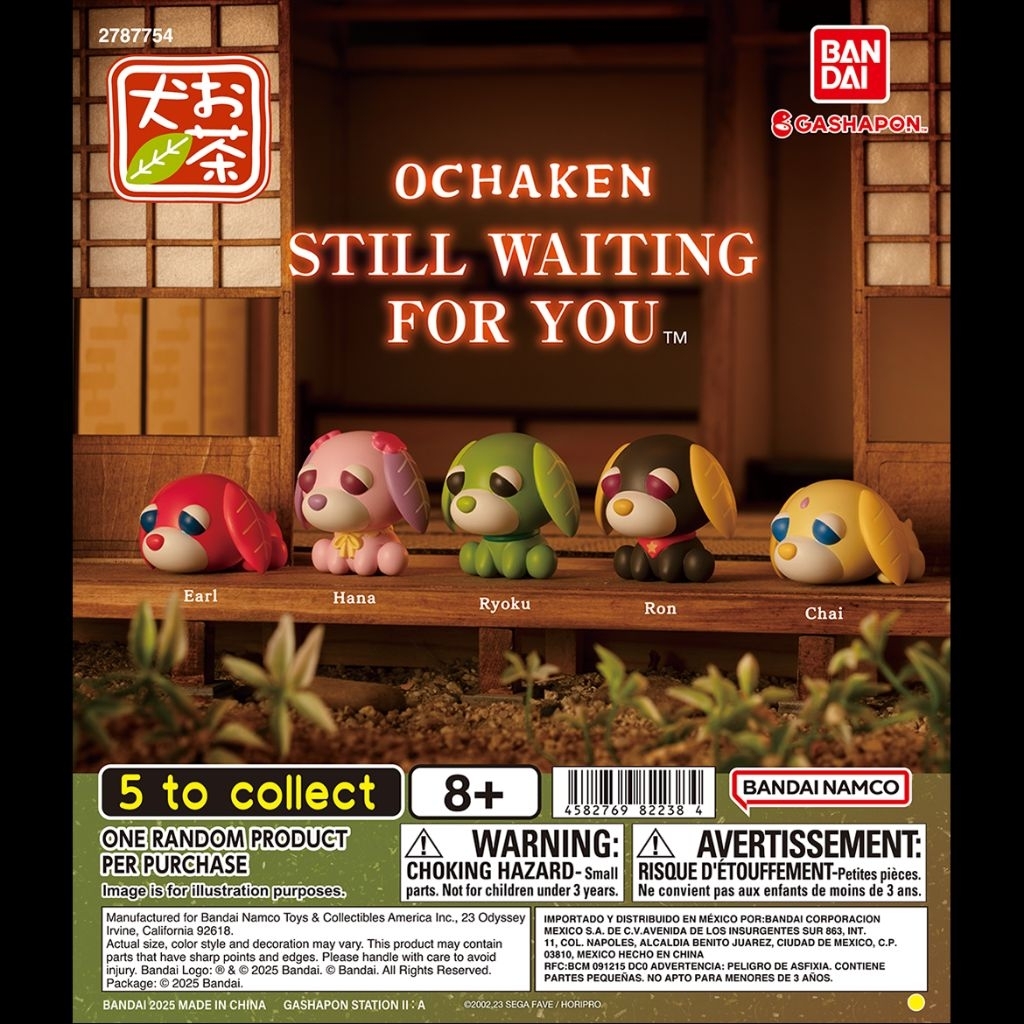 gashapon OCHAKEN STILL WAITING FOR YOU figure miniature Ryoku