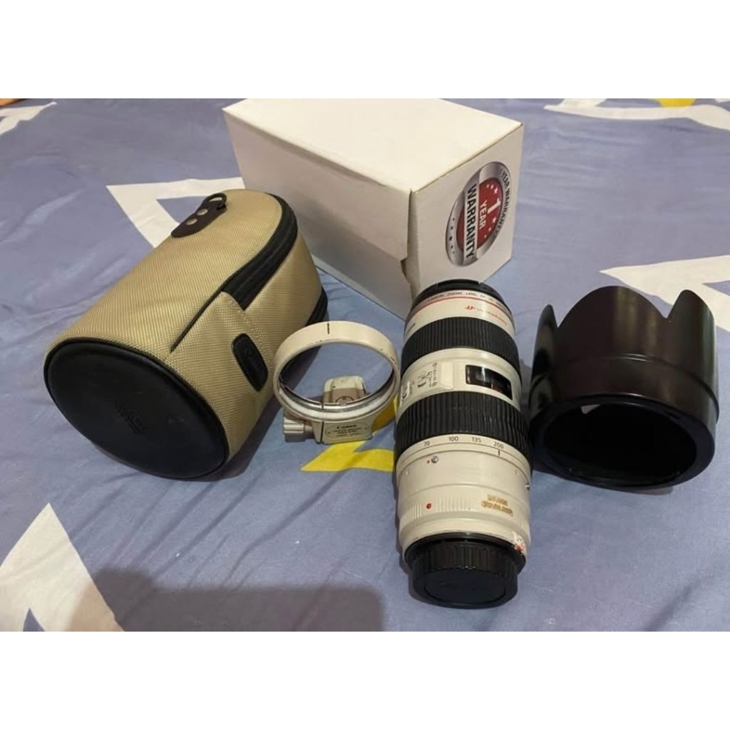 lensa canon 70-200 IS f2,8