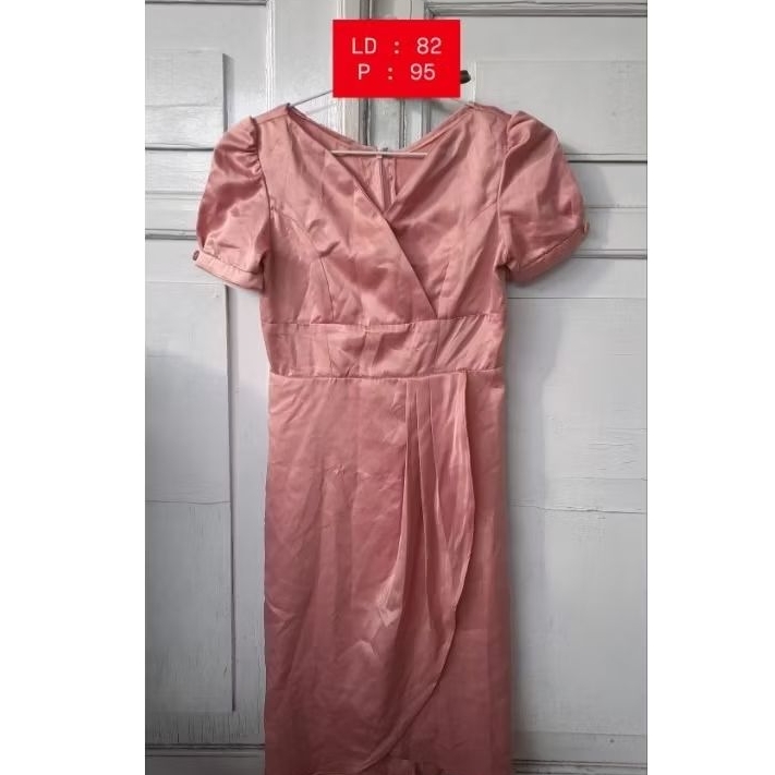 Dress Satin Pink