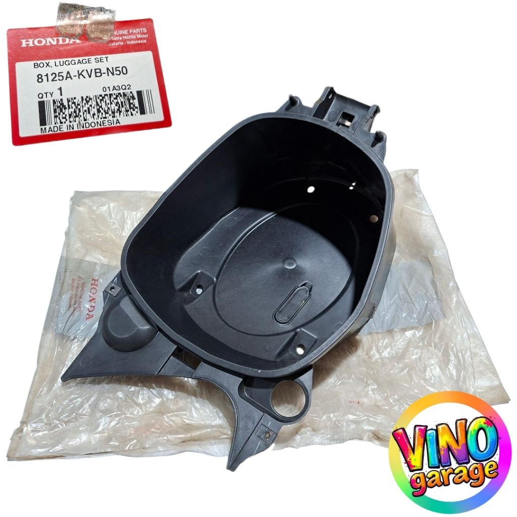 Box Bagasi box bagasi bawah jok vario 110 (Box Luggage) - Vario 110 Techno Karbu / 8125A-KVB-N50 Asl