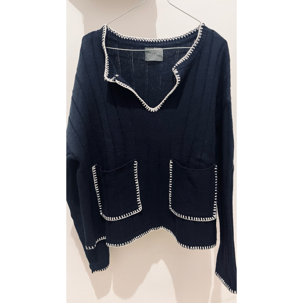 sweater this is april