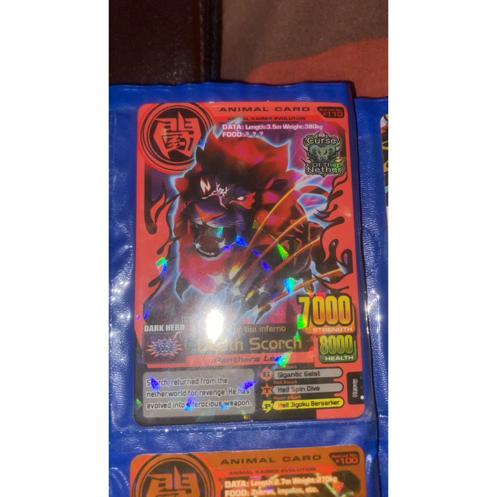 Animal Kaiser Death scorch and Galleon