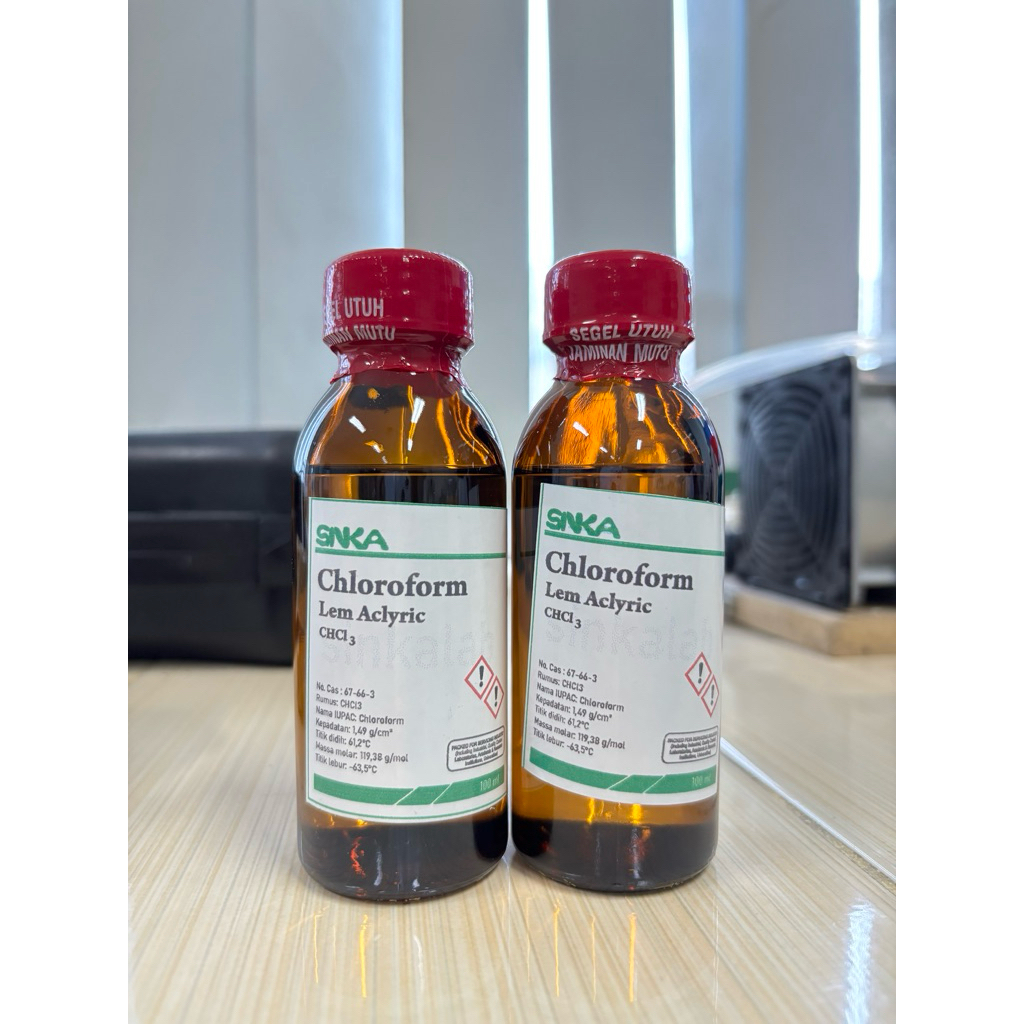 PRELOVED SEGEL KLOROFORM LABORATORIUM, harga dalam 2 barang