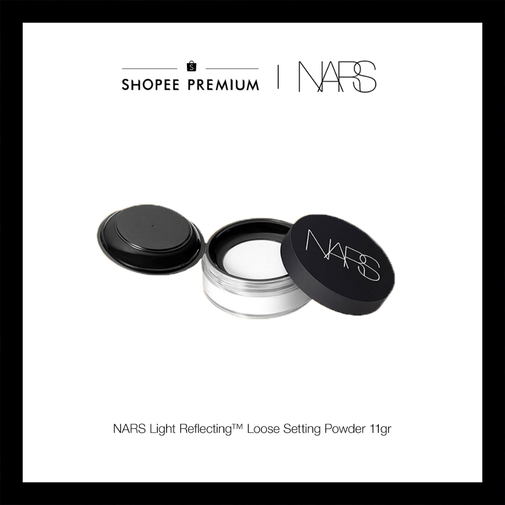 NARS Light Reflecting™ Loose Setting Powder: Crystal - Mengunci makeup dengan hasil translucent