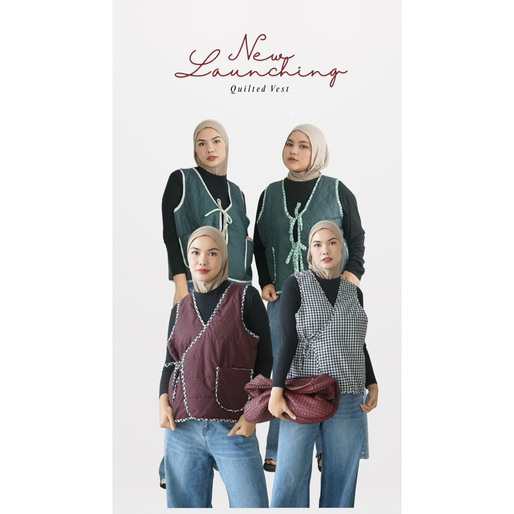 DYALODYA GYAN VEST/ QUILTED VEST