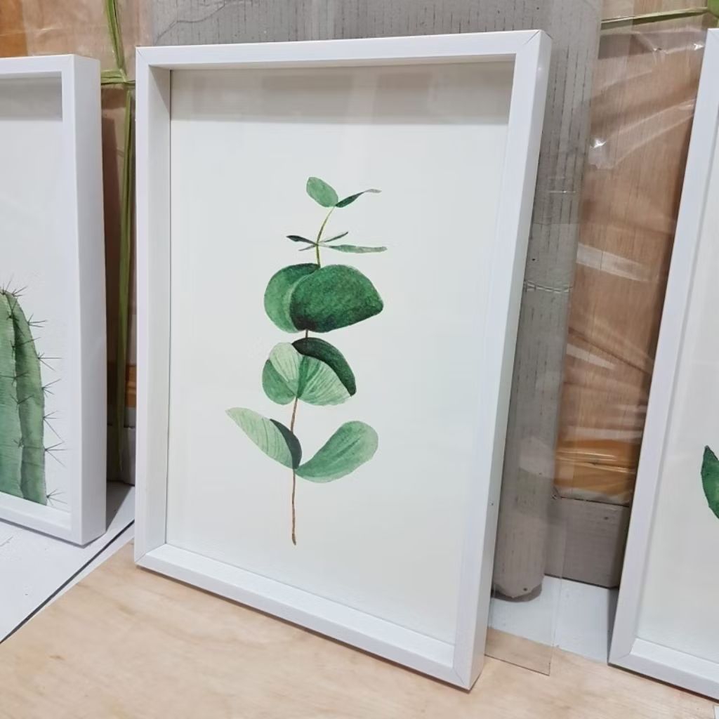 Frame Box Acrylic - 12R 30x40cm - Frame / Bingkai Foto Box Dengan Kaca Akrilik Premium - Tebal 3cm -