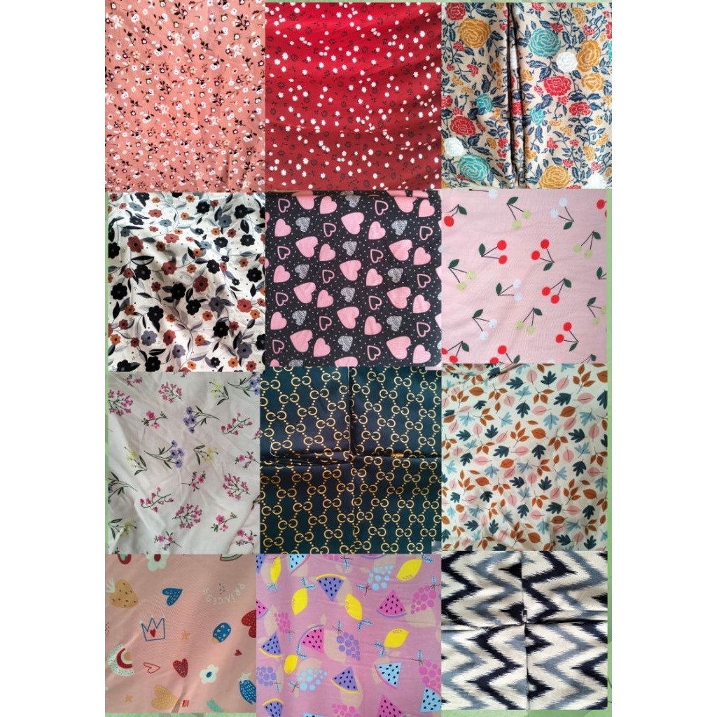 KATUN RAYONPREMIUM VISCOUS Harga Murah Kualitas Bagus,Bahan Halus,Lembut Dan Jatuh Di Badan(PREMIUM 