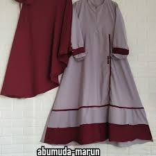 GAMIS CARISSA SYAR'I / GAMIS MUSLIM / FASHION WANITA