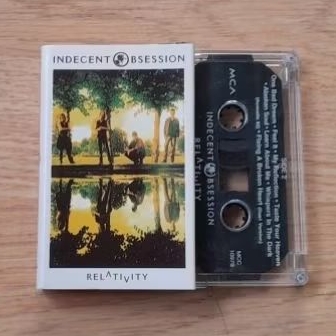 Kaset Import INDECENT OBSESSION - Relativity,  (Best Cut : Fixing A Broken Heart)