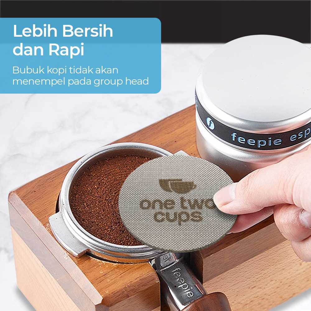 Puck Screen Portafilter Espresso Machine 150 Micron 53.5mm 2mm  - SUS3