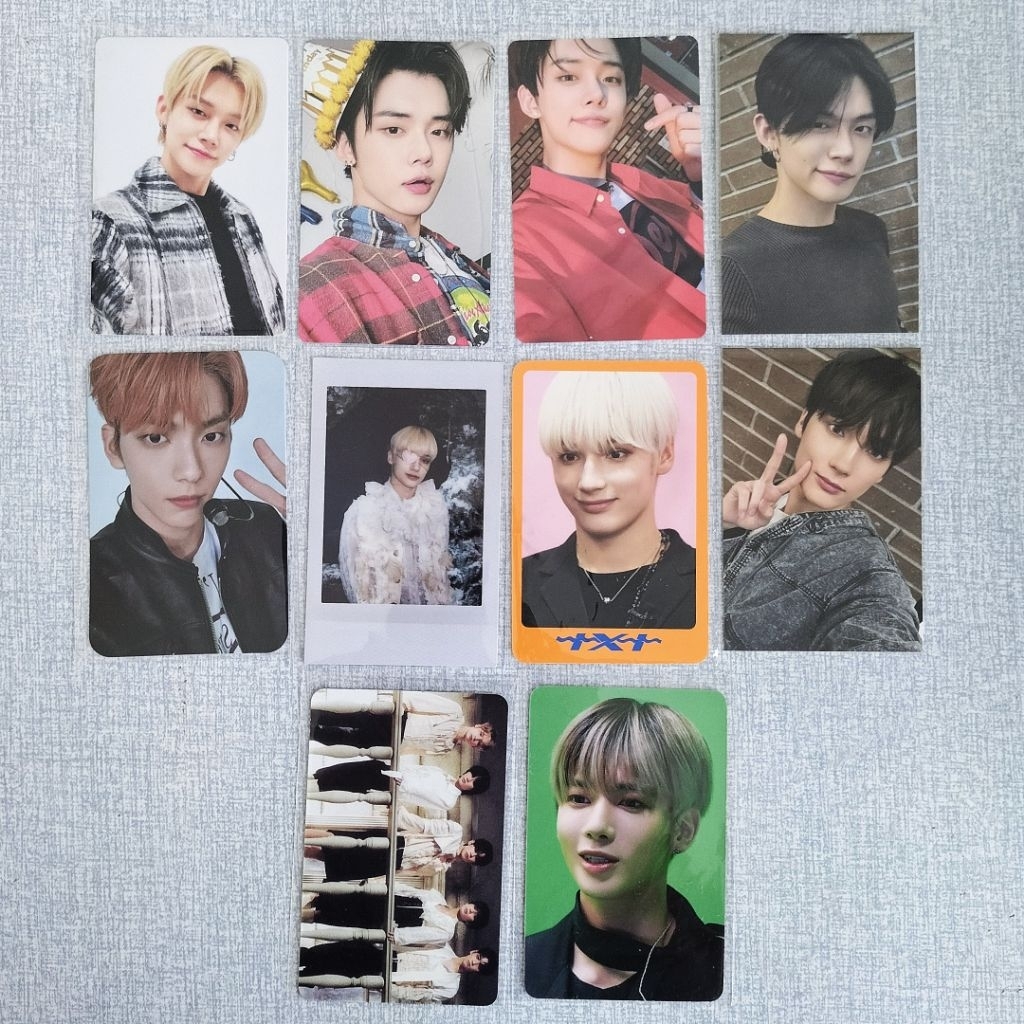 (READY) TXT PC murah photocard official the star chapter deco kit 2022 2023 yizhiyu thursday's child