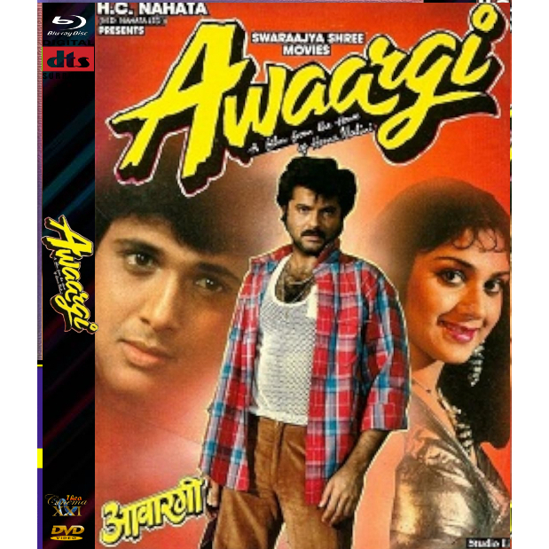 Kaset Film DVD Movie  India : Awaargi (1990)