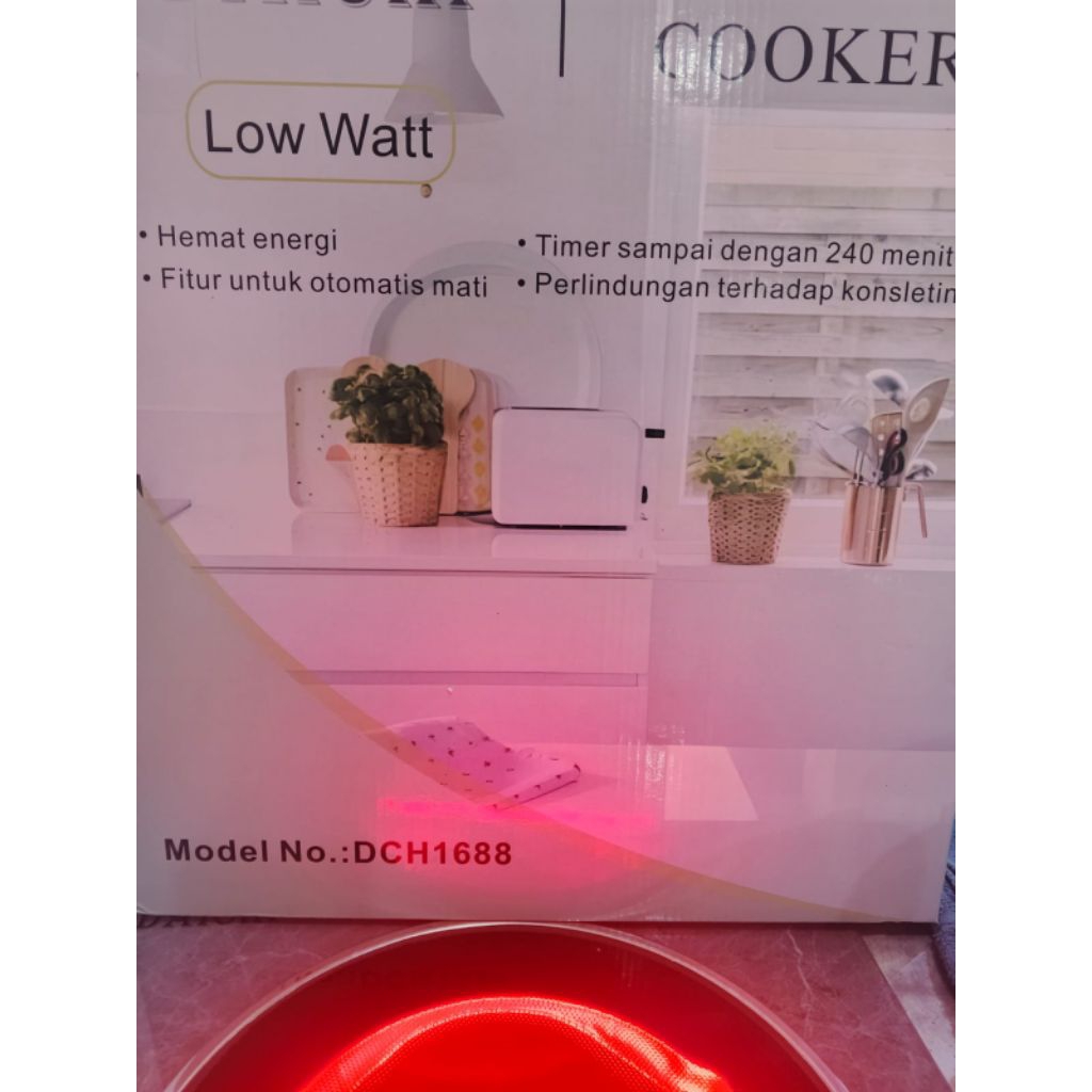 DAICHI lighting cooker/HALOGEN COOKER/kompor lampu Shima/Shima