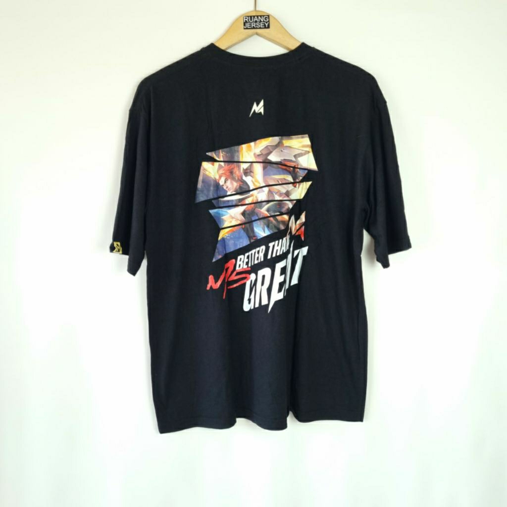 Oversized Kaos MLBB M5 Design Yu Zhong (Original kolaborasi Indomaret)
