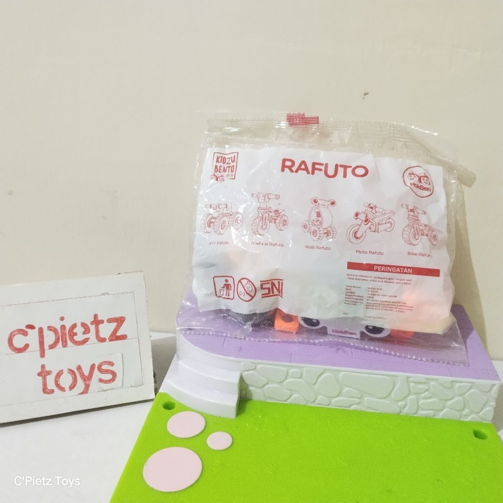 (NEW) Mainan Kidzu Bento Rolli Rafuto - Rafuto Hokben Series