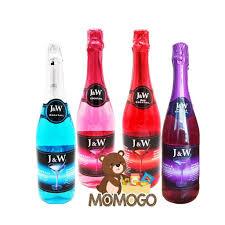 [METTA] pekanbaru/J&W Sparkling Juice Cocktail 750ml Minuman Bersoda Tanpa Alkohol 4 Warna