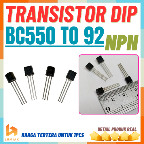 BC550 BC550C BC550CTA Transistor NPN TO92 ORIGINAL