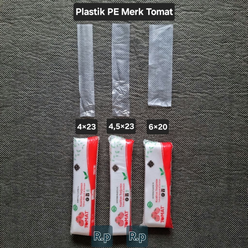 Plastik PE Tomat 4x23 4,5x23 6x20