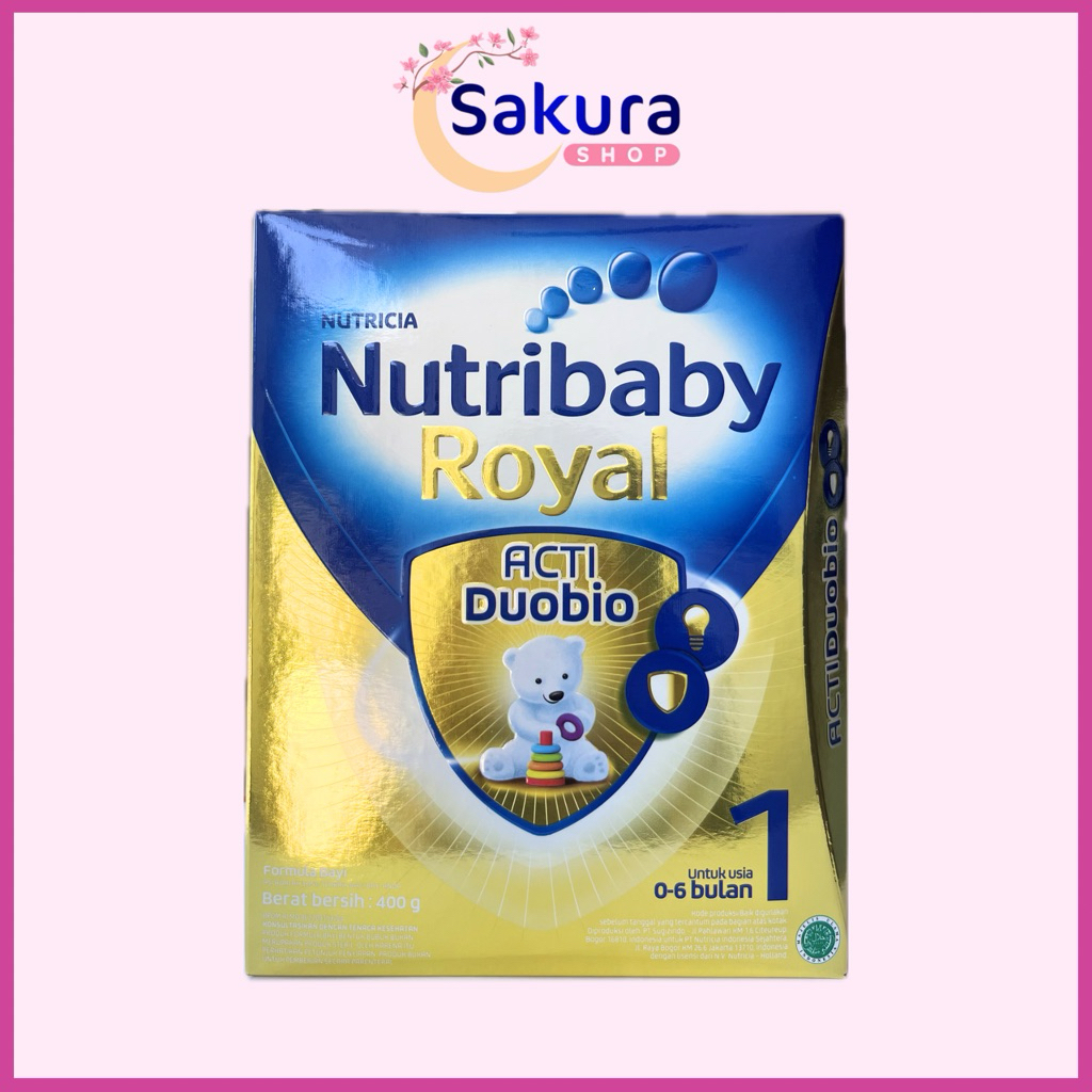 Nutribaby Royal 1 400g Susu Formula Bayi Usia 0-6 Bulan