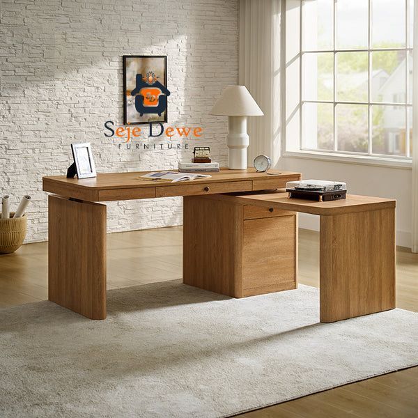 L shape Meja Kerja Meja Kantor