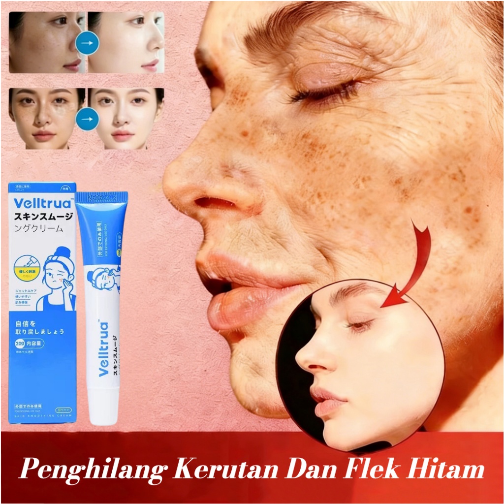 Gel Penghilang Kerutan Dan Flek Hitam Krim Anti-Kerutan Pelembab Pemutih Wajah Glowing Cepat Anti Ag