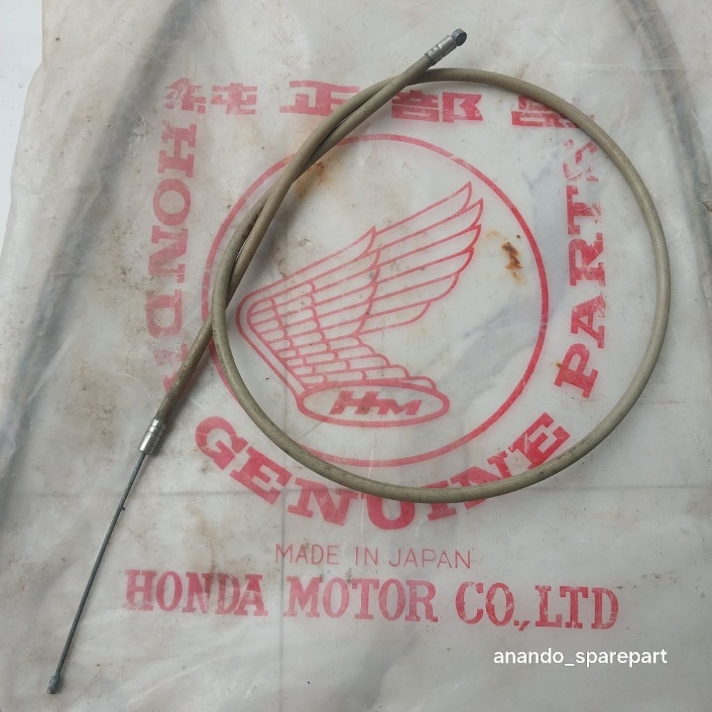 KABEL GAS DALAM ABU ABU THROTTLE HONDA 1966 s90 castrol ss50 s90 c50 c110 17910-053-00 ORIGINAL JAPA